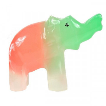 Elefante Onix PK trompa alta color 8cm