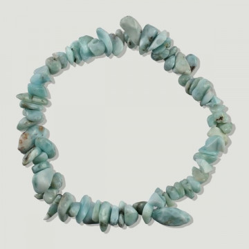 Pulsera chip elastica Larimar