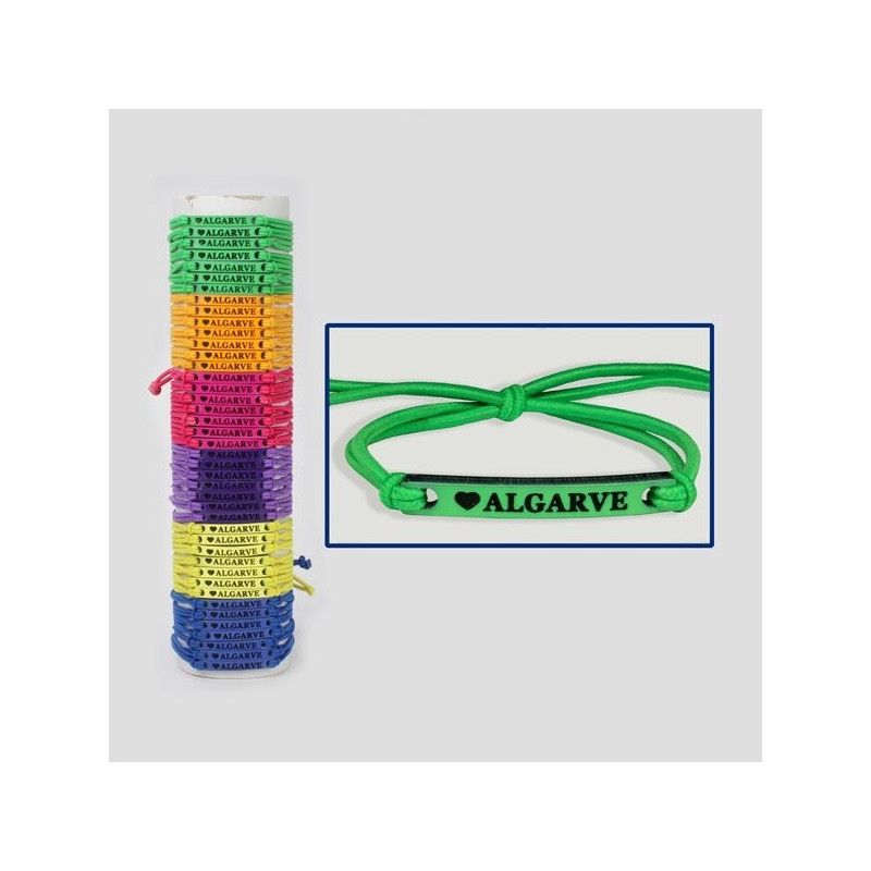 Pulsera goma en medio tubo Algarve Pulsera goma en medio tubo Algarve