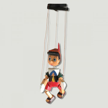 Marioneta madera Pinokio 26cm aprox