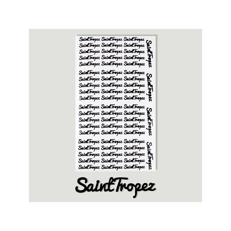Francia, SAINT TROPEZ. Etiqueta para personalizar productos Francia, SAINT TROPEZ. Etiqueta para personalizar productos