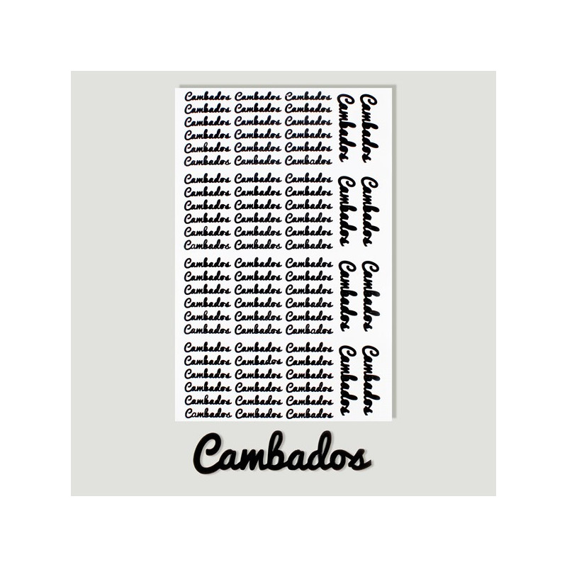 Galicia, CAMBADOS. Etiqueta para personalizar productos Galicia, CAMBADOS. Etiqueta para personalizar productos