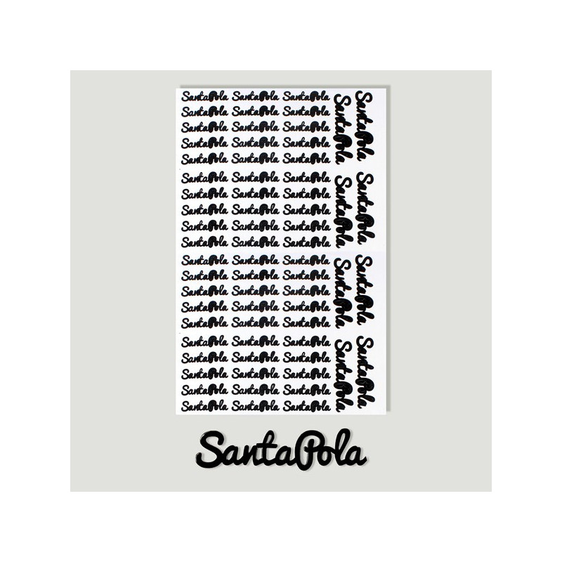 Valencia, SANTA POLA. Etiqueta para personalizar productos Valencia, SANTA POLA. Etiqueta para personalizar productos