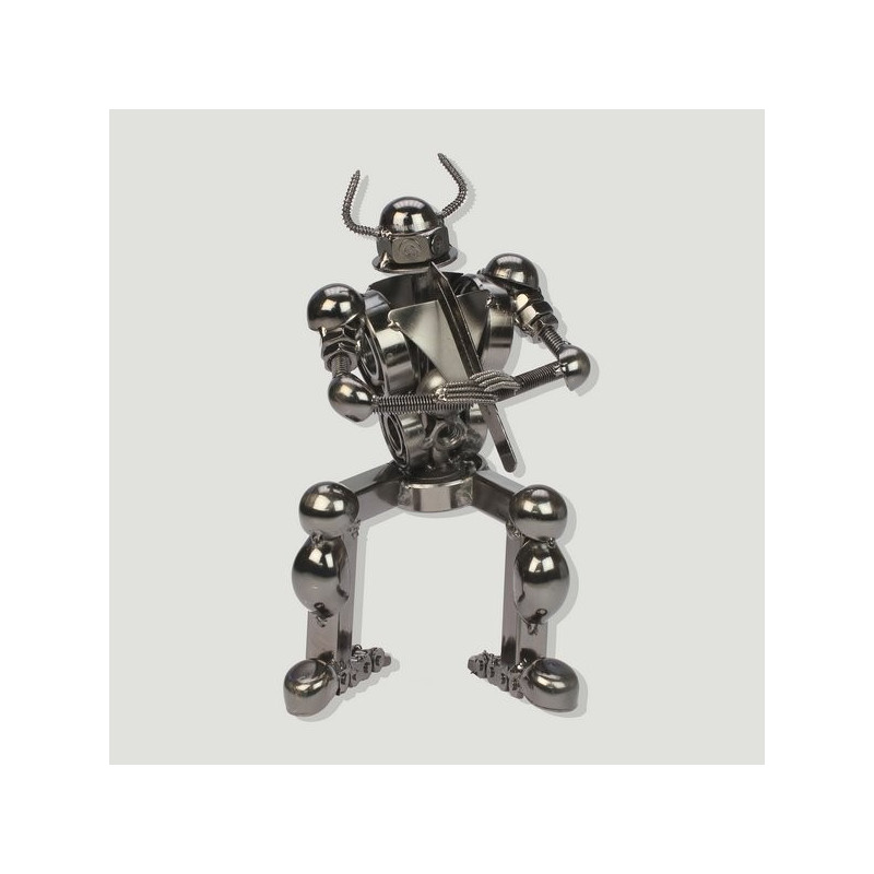 Figura metal robot con espada 22cm Figura metal robot con espada 22cm
