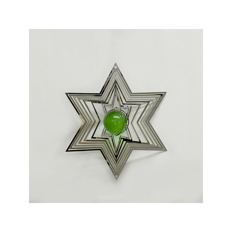 Spinner acero estrella con bola. Colores surtidos. 15cm Spinner acero estrella con bola. Colores surtidos. 15cm