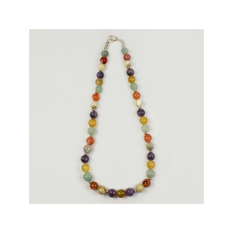 Collar Bola diferentes colores. Procedencia India. 45cm Collar Bola diferentes colores. Procedencia India. 45cm