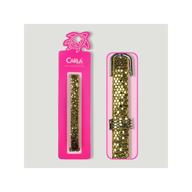 Gancho 79 – Pulsera brillante color oro viejo. Gancho 79 – Pulsera brillante color oro viejo.
