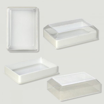 Caja plástico rectangular 6,5x4x1,2x2cm