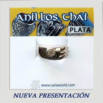 Anillo plata. Thai. 4 a 9gr. (PRECIO POR GRAMO)