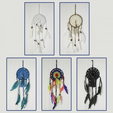 Dreamcatcher macrame 40cm aprox (12cm)