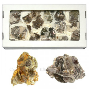 Caja Mica Zinnwaldita 26x14cm
