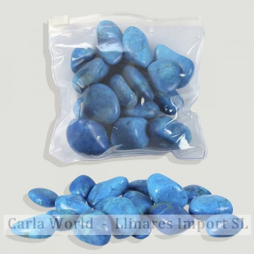 Rodado 50uds/kg (250 gr) Howlita azul