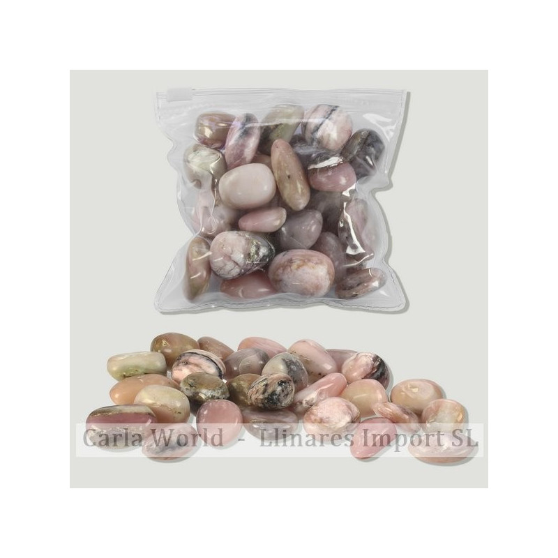 Rodado 200uds/kg (250 gr) Ópalo rosa Rodado 200uds/kg (250 gr) Ópalo rosa