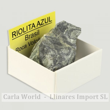 Cajita 4x4 - Riolita azul - Brasil