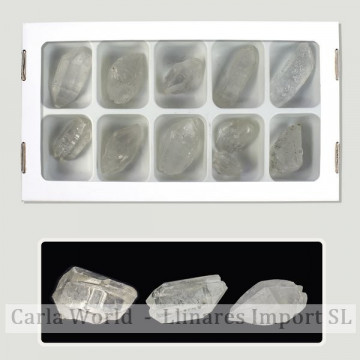 Cristal natural puntas pulidas 30-50gr