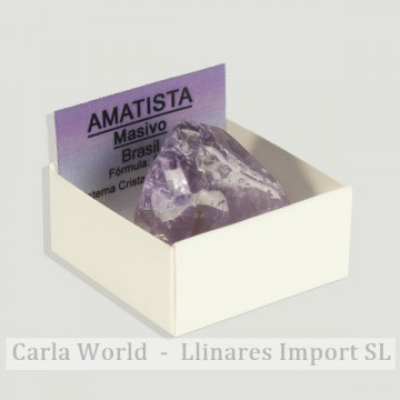Cajita 4x4 - Amatista masivo pulido – Brasil