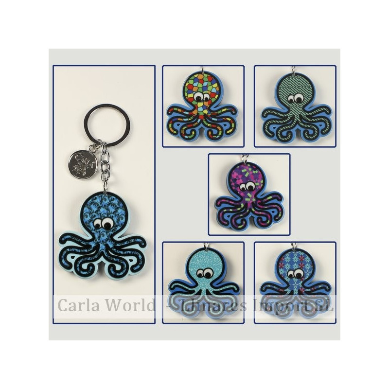 Gancho 03 – Llavero Sea 1 modelo Pulpo. Colores surtidos. Gancho 03 – Llavero Sea 1 modelo Pulpo. Colores surtidos.