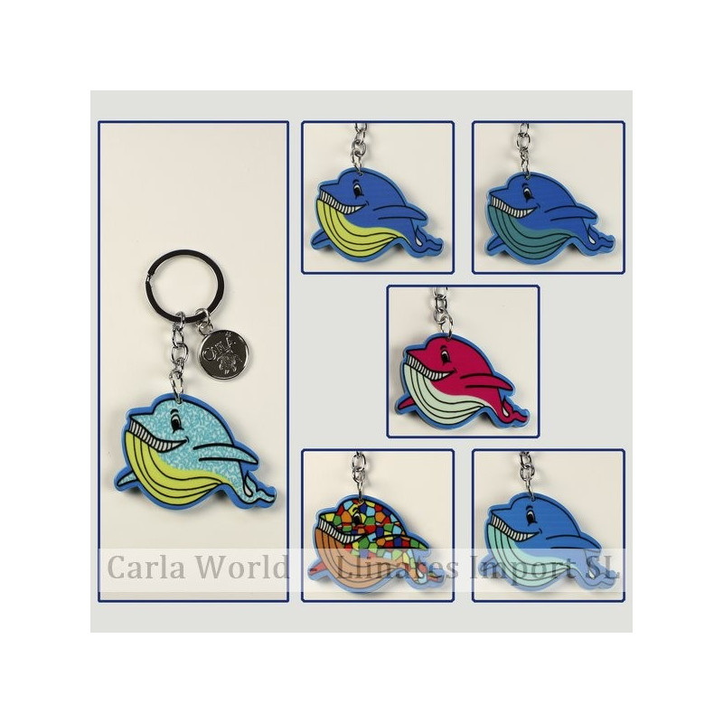 Gancho 05 – Llavero Sea 1 modelo Ballena. Colores surtidos. Gancho 05 – Llavero Sea 1 modelo Ballena. Colores surtidos.