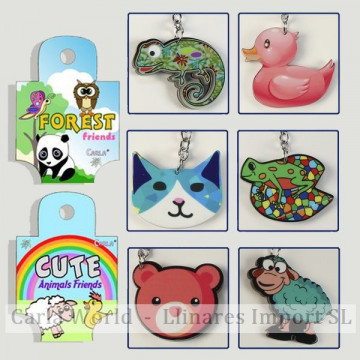 FOREST FRIENDS 02 y CUTE ANIMALS FRIENDS. Rueda entera (96 piezas)