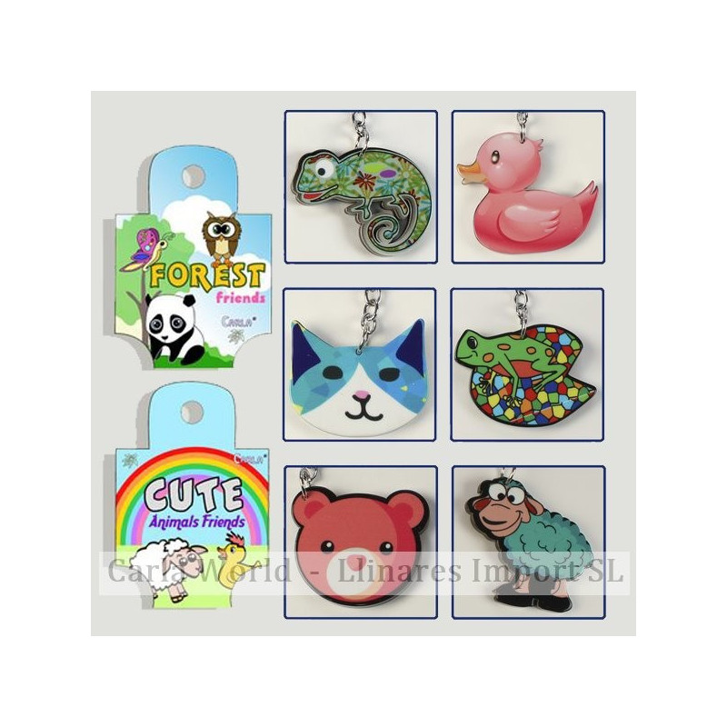 FOREST FRIENDS 02 y CUTE ANIMALS FRIENDS. Rueda entera (96 piezas) FOREST FRIENDS 02 y CUTE ANIMALS FRIENDS. Rueda entera (96 piezas)