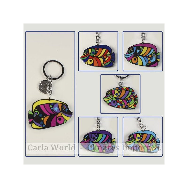 Gancho 02 – Llavero Sea 6 modelo Pez multicolor. Colores surtidos. Gancho 02 – Llavero Sea 6 modelo Pez multicolor. Colores surtidos.