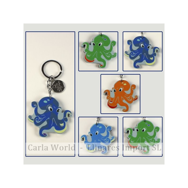 Gancho 03 – Llavero Sea 6 modelo Pulpo. Colores surtidos. Gancho 03 – Llavero Sea 6 modelo Pulpo. Colores surtidos.