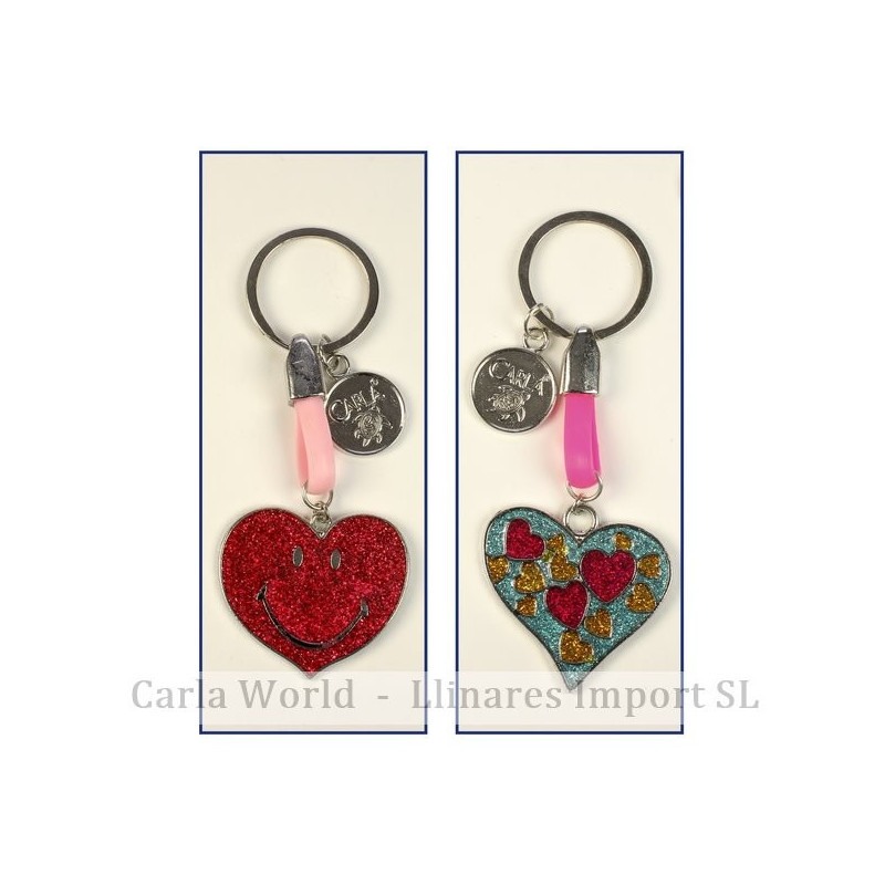 Gancho 6 – Llavero BFF modelos Corazones. Modelos surtidos Gancho 6 – Llavero BFF modelos Corazones. Modelos surtidos