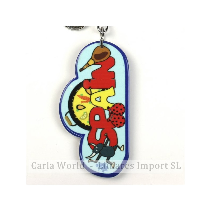 Gancho 13 – Llavero SPAIN modelos Spain con Paella Gancho 13 – Llavero SPAIN modelos Spain con Paella