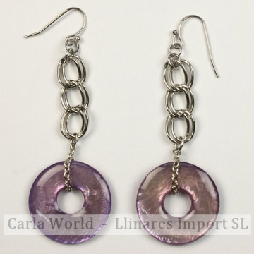 Gancho 13 - Pendientes Cápiz. Modelo Donut. Surtidos