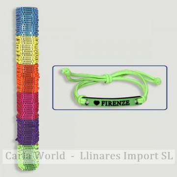 Pulsera goma en tubo Florencia (FIRENZE)