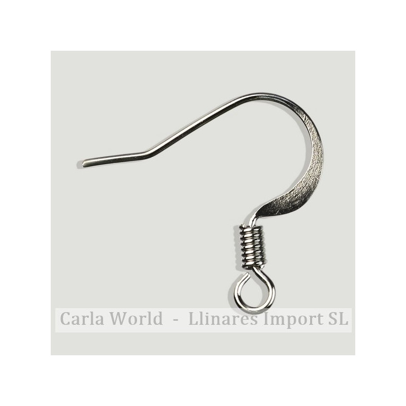 PLATEADA. Fornitura pendiente gancho hippie PLATEADA. Fornitura pendiente gancho hippie