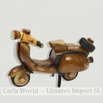 Vespa madera 23x15cm