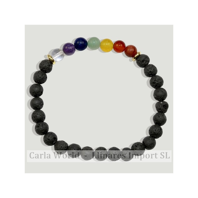 CHARKRA. Lava y mineral. Bola lisa 6mm CHARKRA. Lava y mineral. Bola lisa 6mm