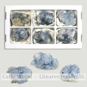 Celestine crystallized. Box 6