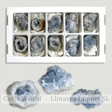 Celestine crystallized. Box 10