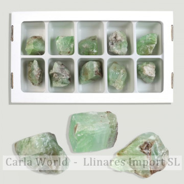 Green Calcite. Box 10