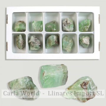 Calcite verde. Caixa 10