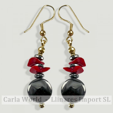 Hook 12 - Hemtite earrings