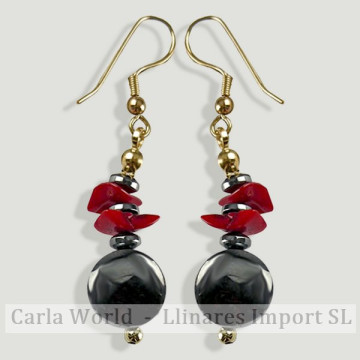 Gancho 12 - Pendientes Hemtite