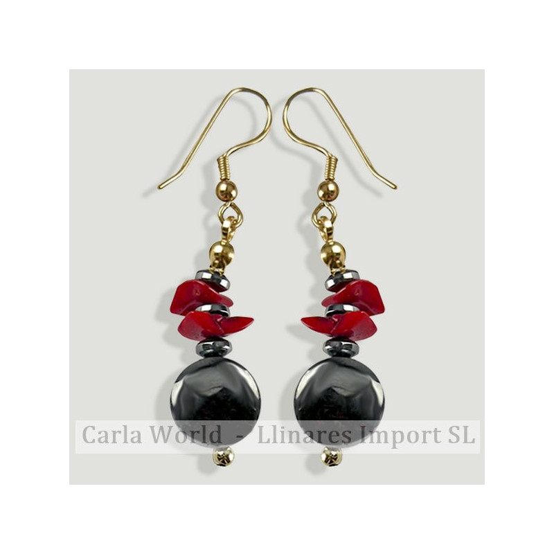 Gancho 12 - Pendientes Hemtite Gancho 12 - Pendientes Hemtite