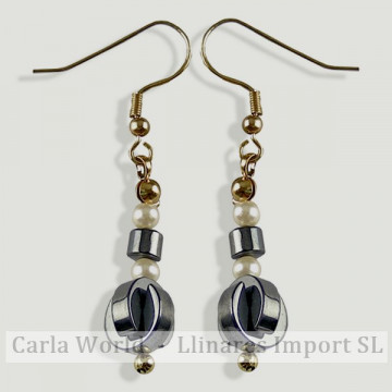 Hook 14 - Hemtite earrings