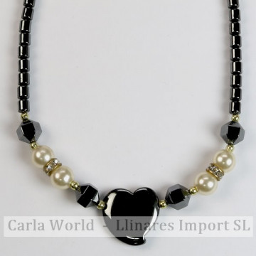 Hook 18 - Hematite Necklace