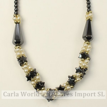 Hook 19 - Hematite Necklace