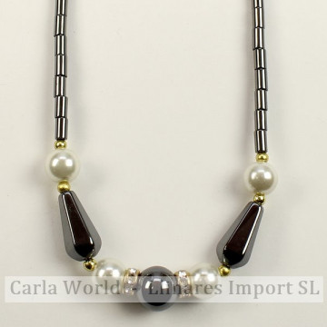 Hook 23 - Hematite Necklace