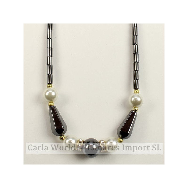 Gancho 23 - Collar Hematite Gancho 23 - Collar Hematite