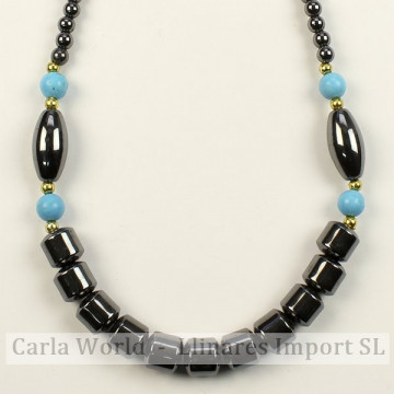 Hook 25 - Hematite Necklace