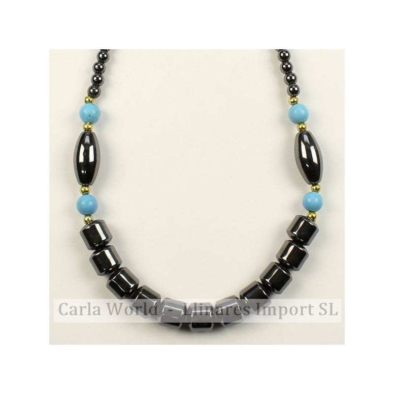 Gancho 25 - Collar Hematite Gancho 25 - Collar Hematite