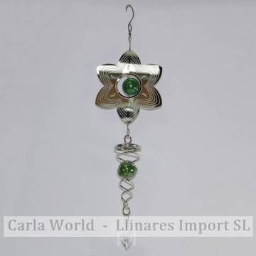 Steel spinner. Flower with...