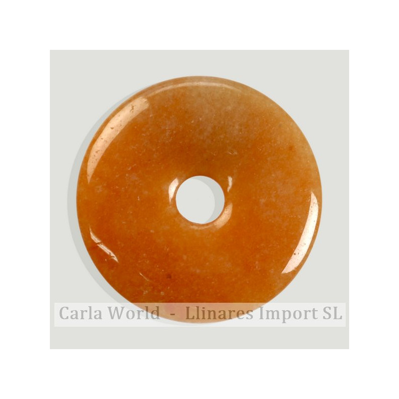 Pendente de rosca. 30 mm Laranja calcita Pendente de rosca. 30 mm Laranja calcita