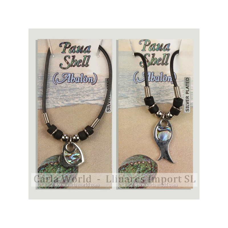 Hook 06 – Abalone Pendant with Cord. Model: Assorted Hook 06 – Abalone Pendant with Cord. Model: Assorted